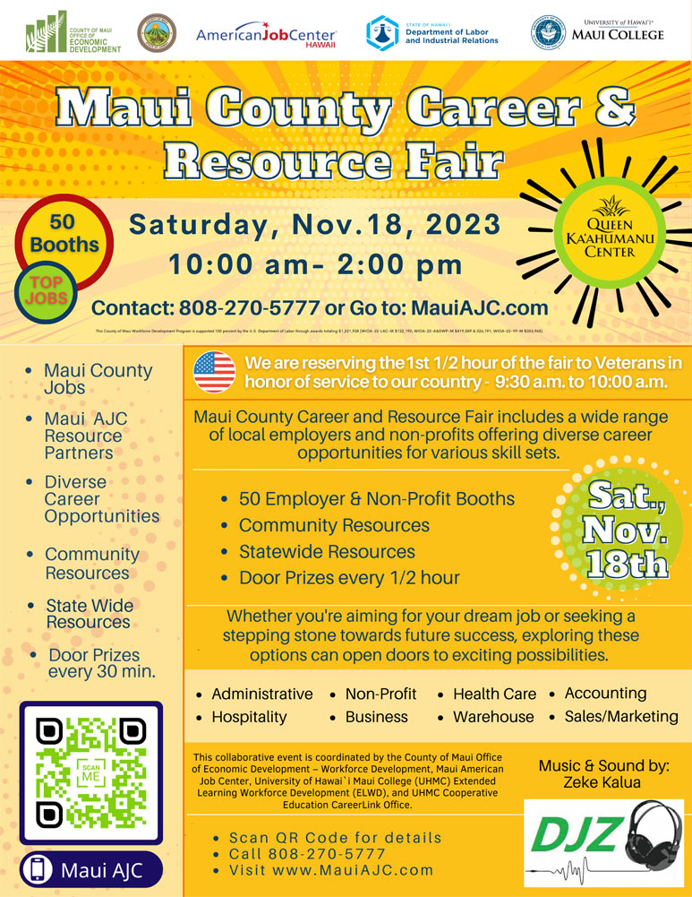 Maui County Career & Resource Fair