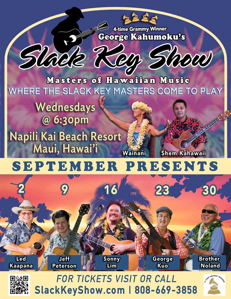 George Kahumoku Jr Slack Key Show