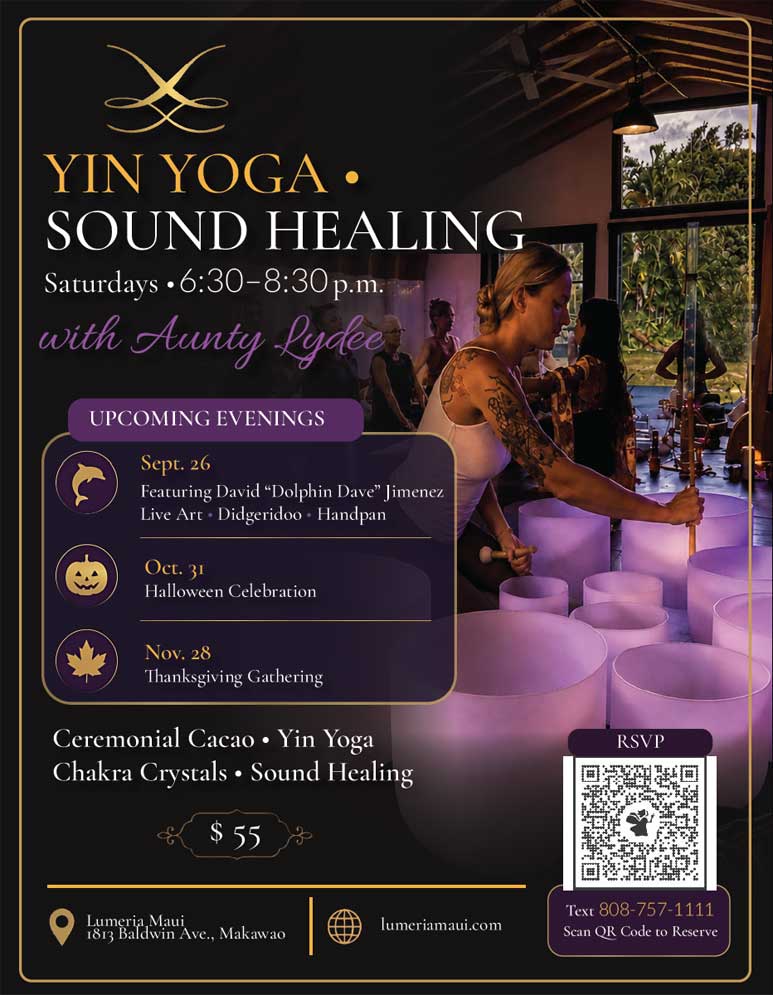 Yin Yoga Crystal Sound Healing