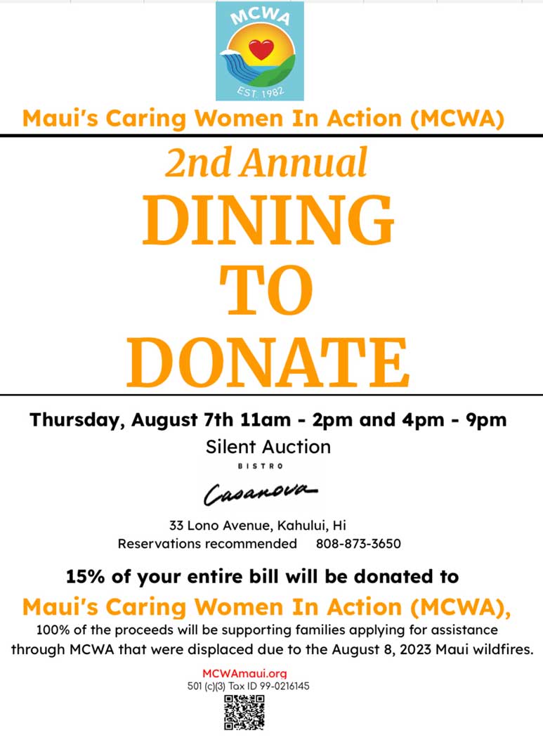 2nd Annual Dining To Donate