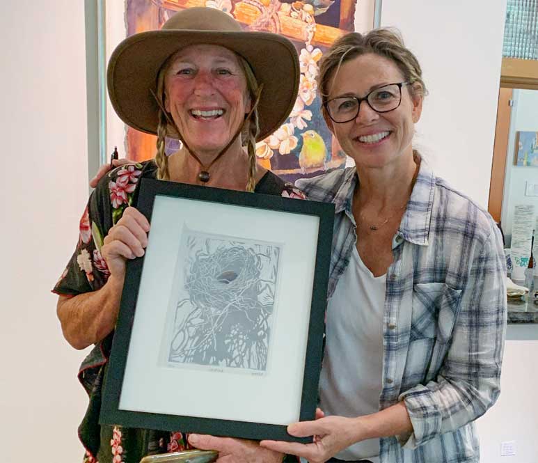 Artist Christina Waara