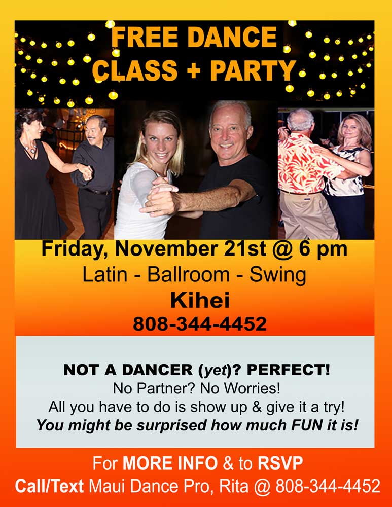 Free Dance Class + Party 