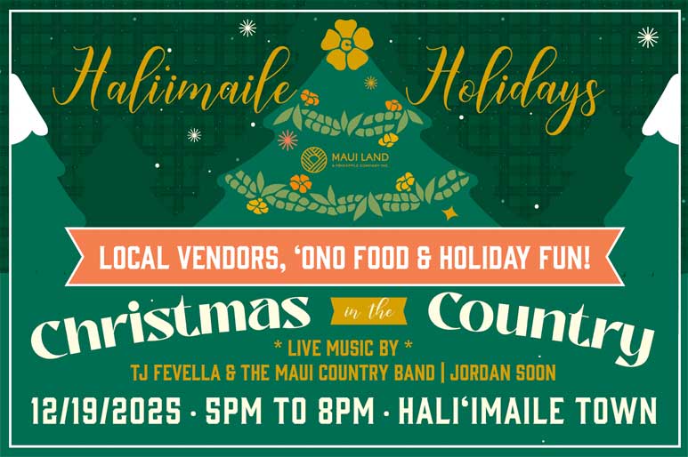 Haliimaile Christmas Holidays