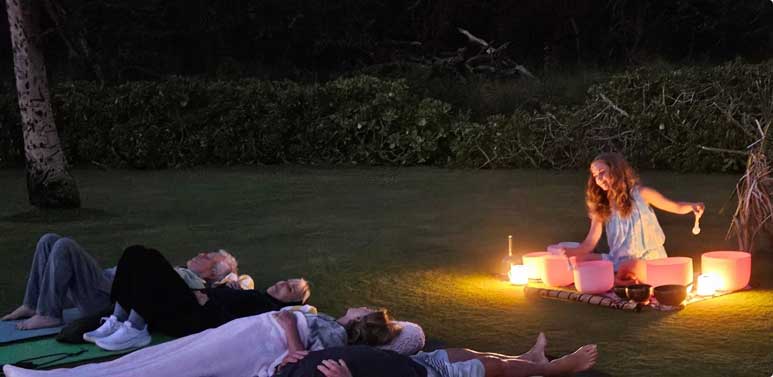 Join Kathy's Cosmic Soundbaths