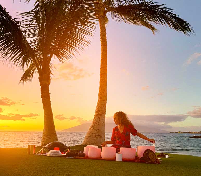 Join Kathy's Cosmic Soundbaths